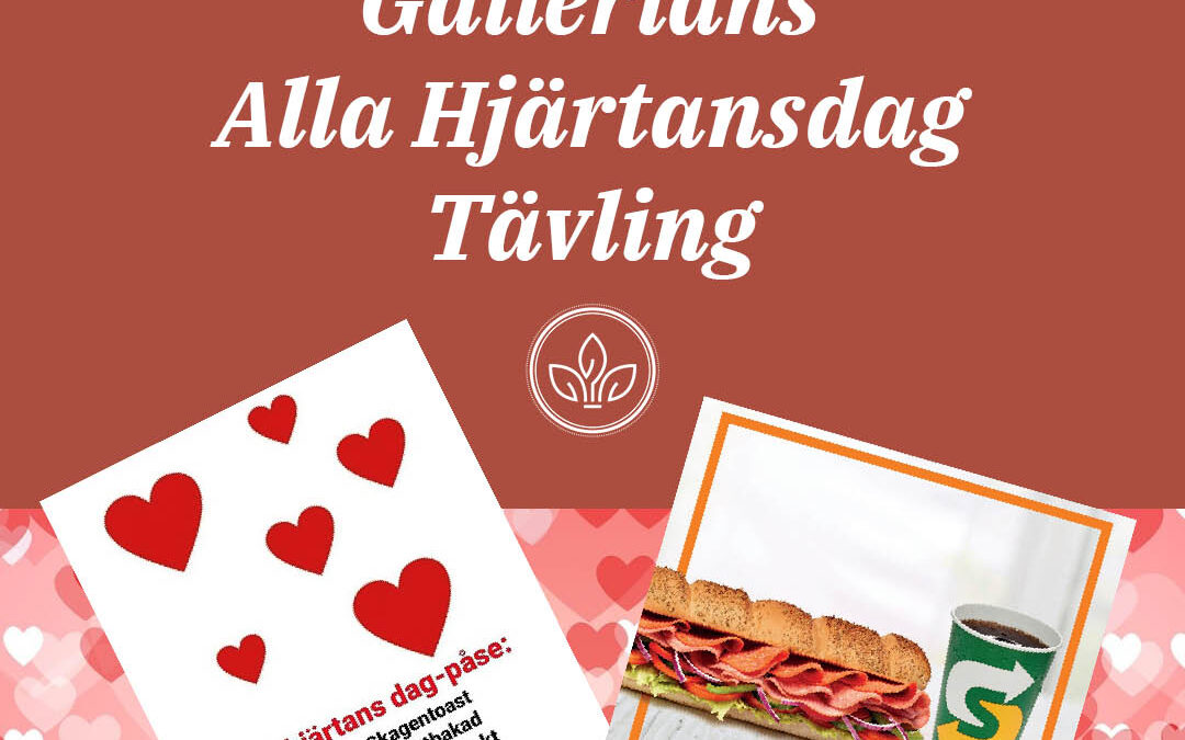 Alla hjärtansdag tävling på Instagram!